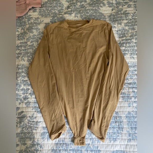 SKIMS Tops - Skims Long Sleeve Bodysuit